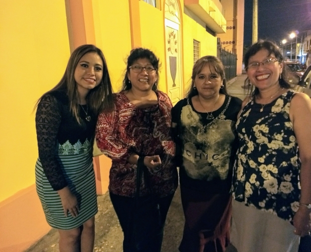 DANIELA QUIMI, ANA FIGUEROA, SILVIA PONGUILLO Y SILVIA NEIRA