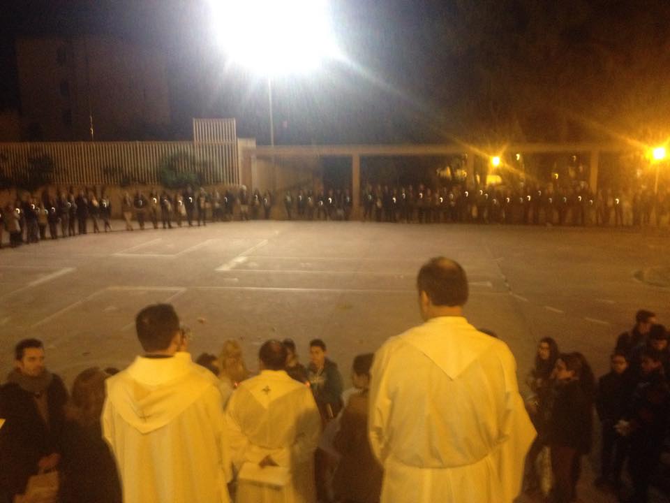 Vigilia arciprestal de j�venes a la Inmaculada
