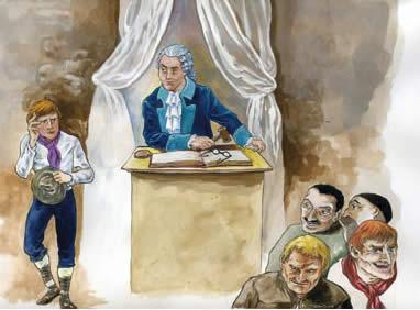 Un criminal entre 56 inocentes 