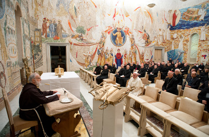 Predicaci�n de Cuaresma del padre Raniero Cantalamessa ante el Papa Francisco