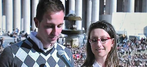 Con motivo de San Valent�n, encuentro de novios con el Papa Francisco: Tres preguntas y tres respuestas