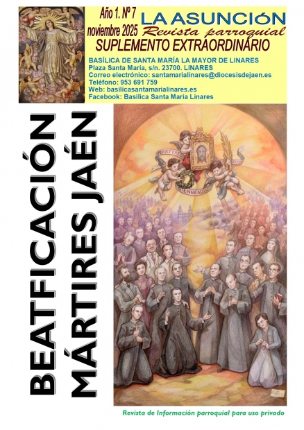 SUPLEMENTO EXTRAORDINARIO DE LA REVISTA LA ASUNCIN CON MOTIVO DE LA BEATIFICACIN DE LOS MRTIRES DE JAN DEL SIGLO XX