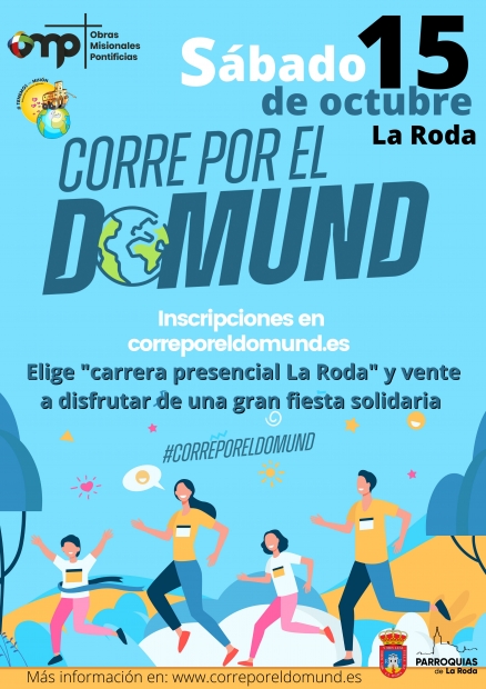 #CorrePorElDomund en La Roda. Apntate!