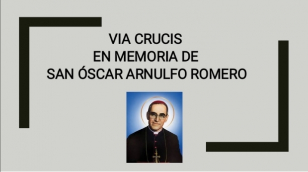 VA CRUCIS DE SAN OSCAR ARNULFO ROMEERO