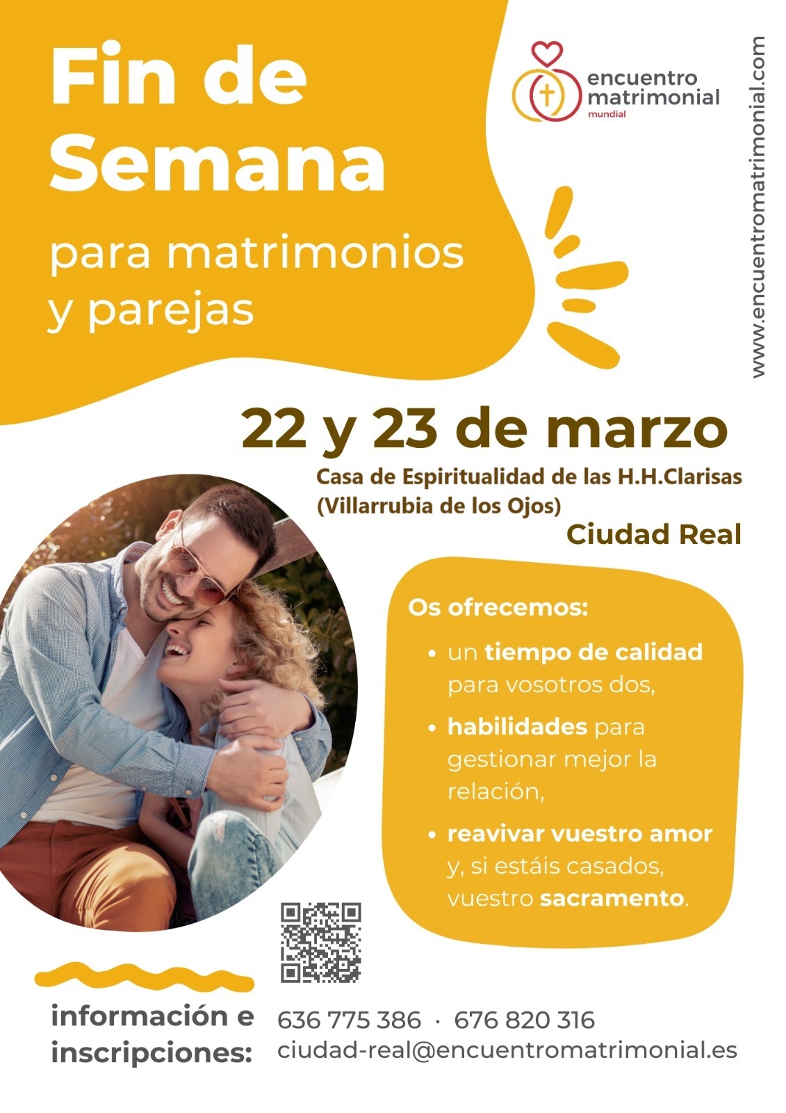 Fin de semana para matrimonios en Villarrubia de los Ojos