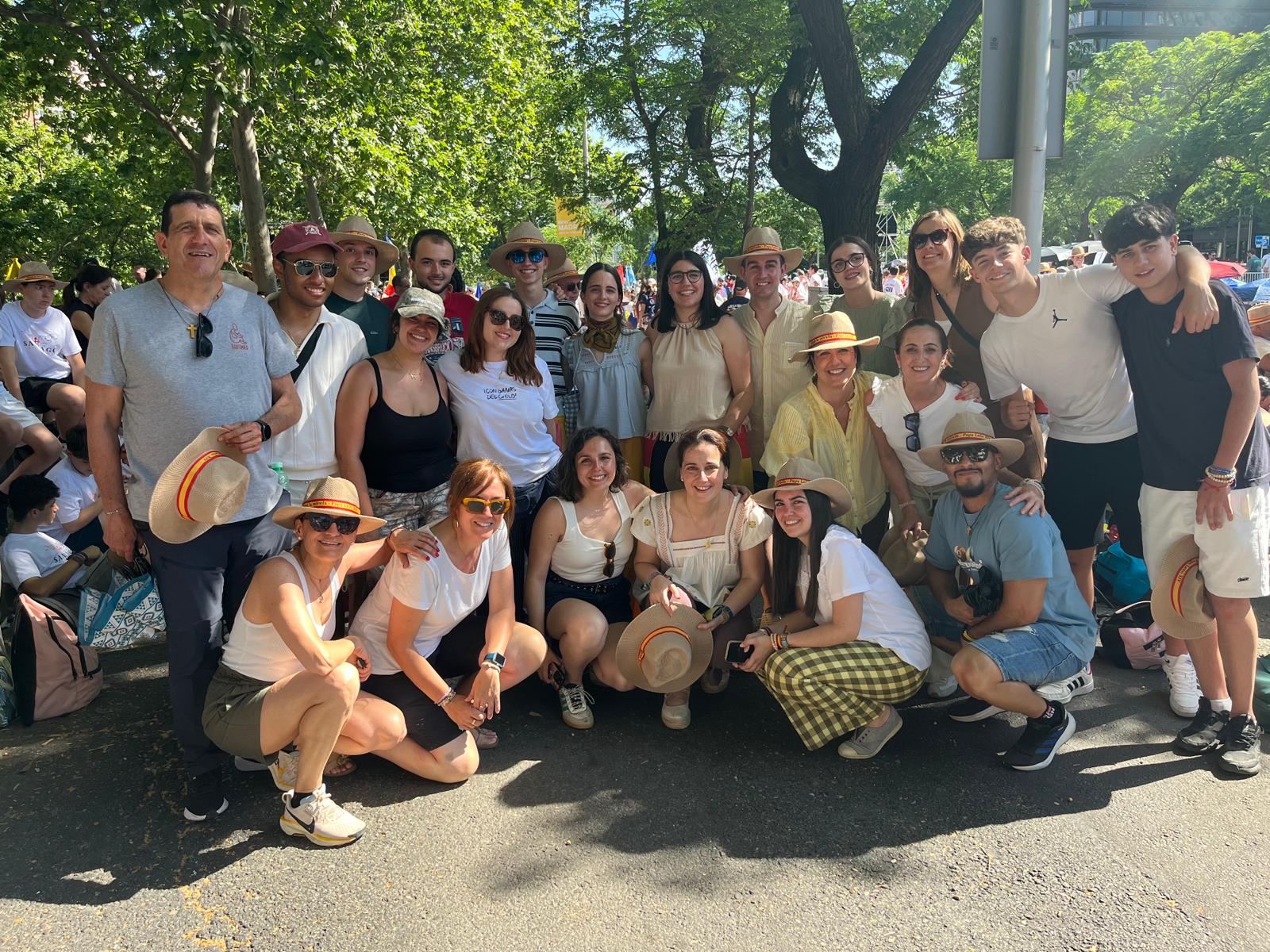 Un grupo de nuestra parroquia viaja a Madrid para ver al Papa