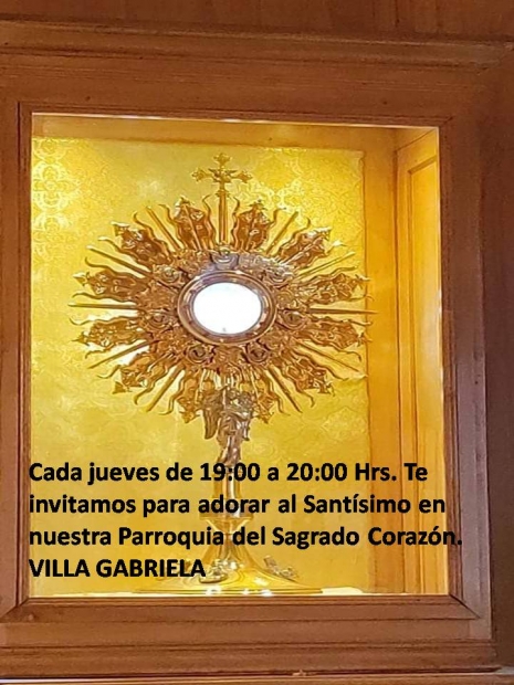 Adoracin al Santsimo 
