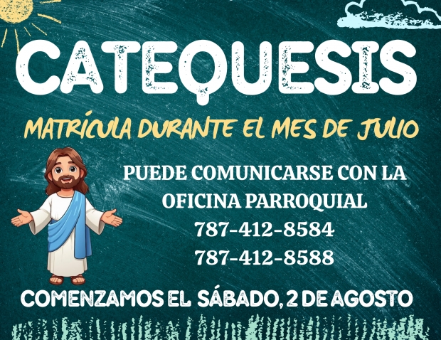 MATRICULA PARA CATEQUESIS