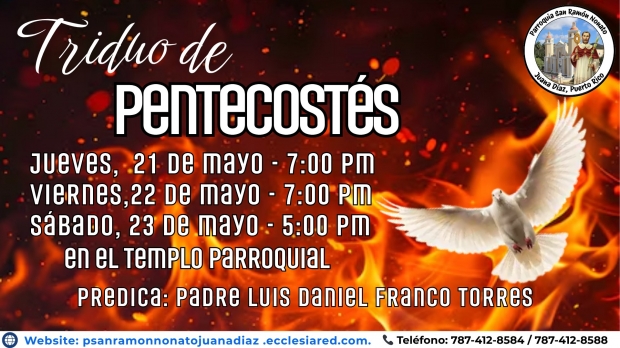 TRIDUO PENTECOST�S