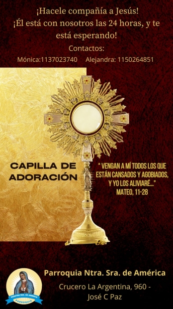 CAPILLA DE ADORACIN  