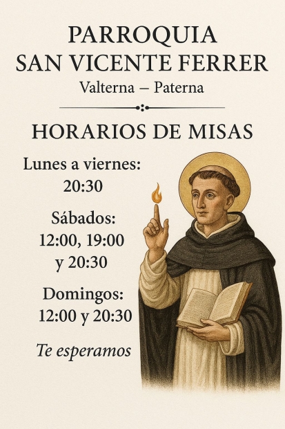 Horarios de Misas