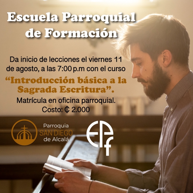 Matrcula Escuela Parroquial de Formacin