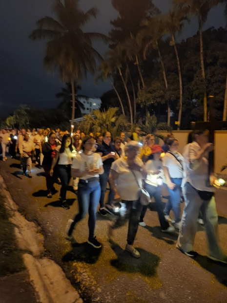 2024 Caminata de la luz mujeres Corpus Christi