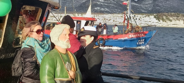 CELEBRACIN DE SAN PEDRO PESCADOR EN LA COMUNA DE CABO DE HORNOS