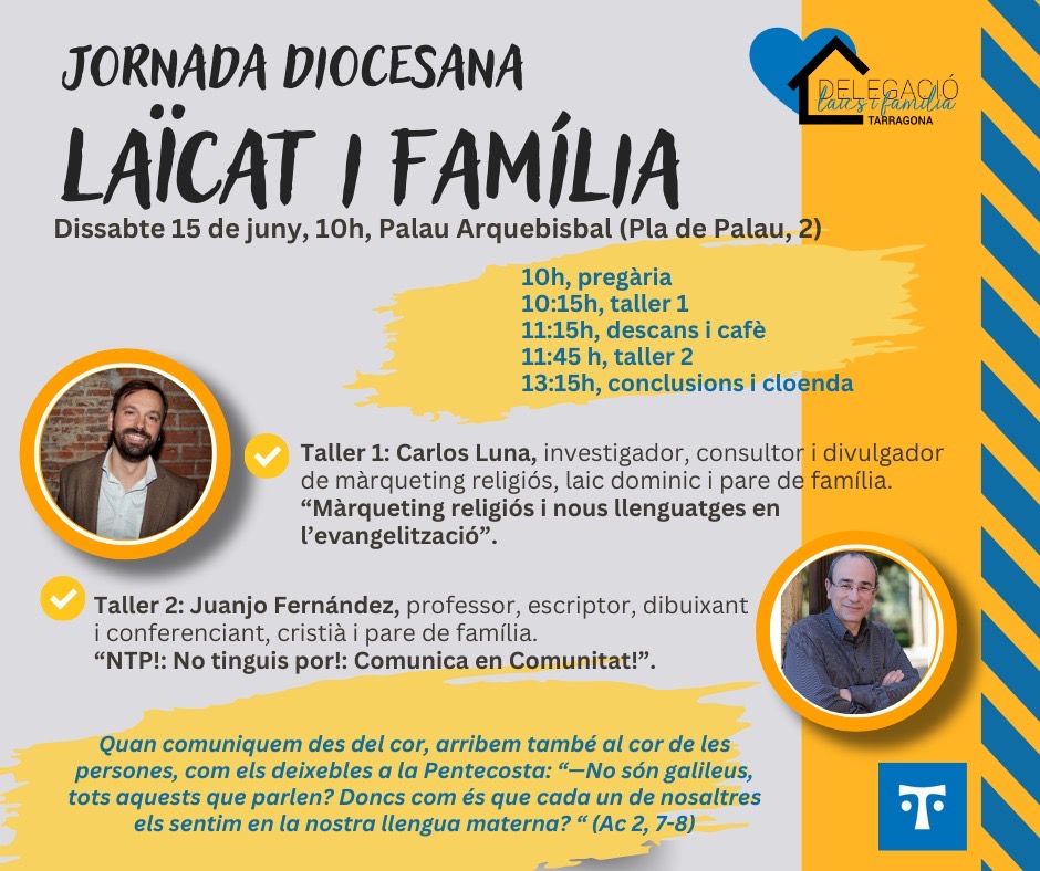 JORNADA DE FORMACI� DE LA DELEGACI� DE LAICS I FAMILIA