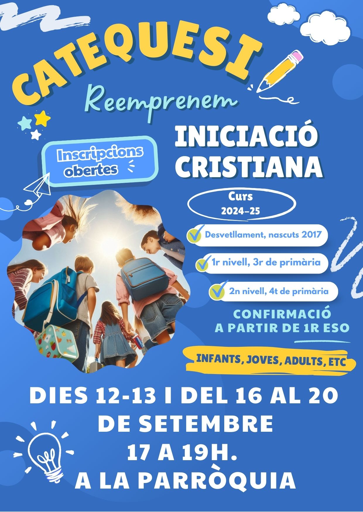 INICI DE LA CATEQUESI