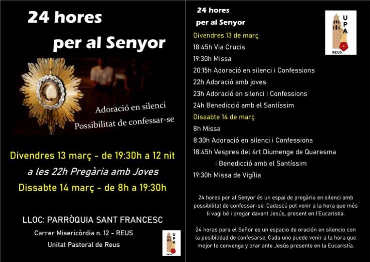 24 hores per al Senyor