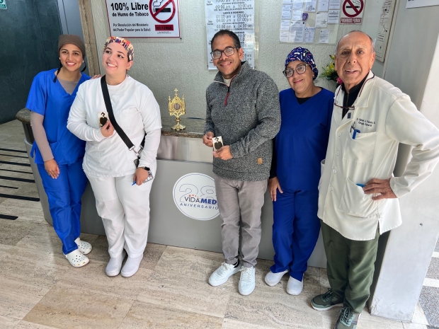 RELIQUIA DE JOSE GREGORIO HERNANDEZ VISITA LOS CENTROS DE SALUD DE NUESTRA PARROQUIA