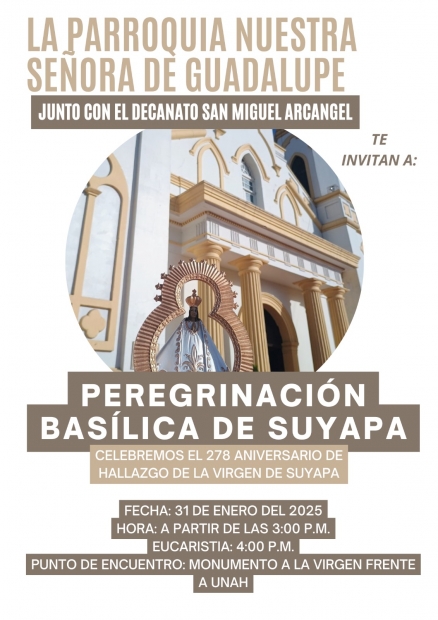 PEREGRINACION SUYAPA