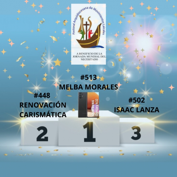 RESULTADOS RIFA JORNADA DEL NECESITADO