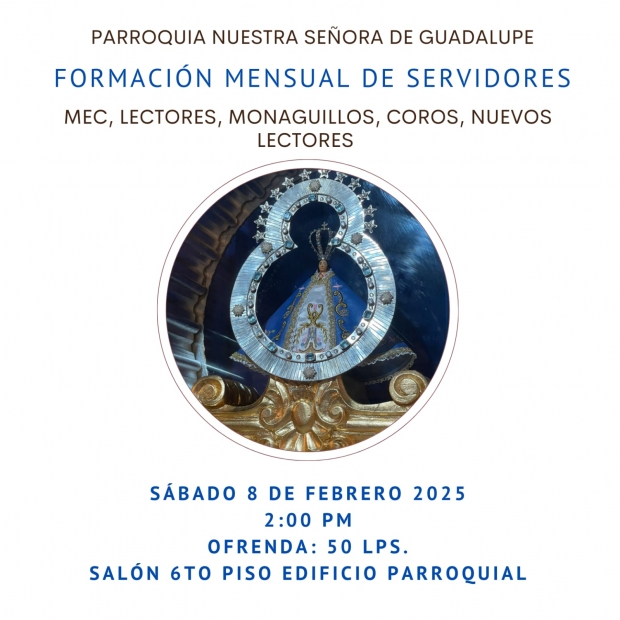 Formaci�n Mensual de Servidores (Febrero)
