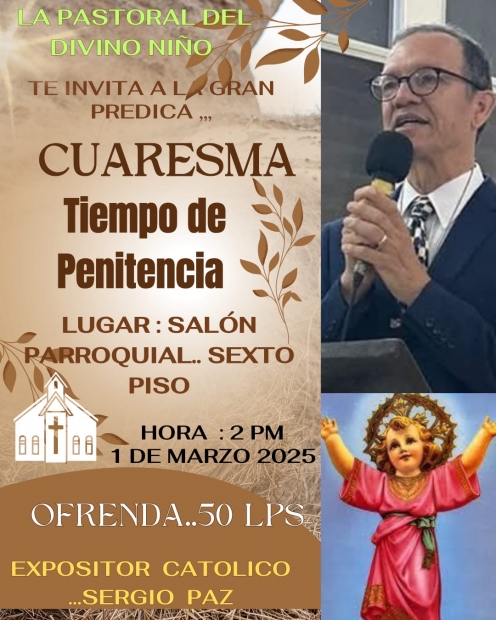 Charla sobre qu� representa la cuaresma para ni�os y adultos