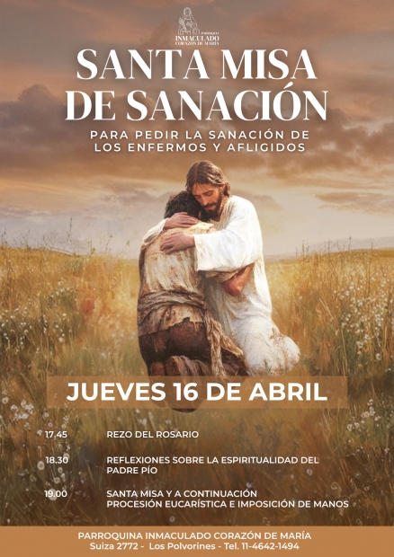 Misa por los enfermos y afligidos