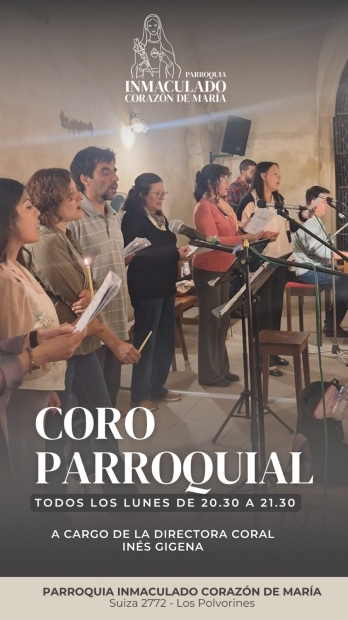 Sumate al coro parroquial!
