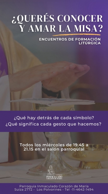 Encuentros de Formaci�n Lit�rgica 
