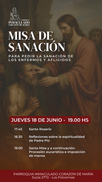 Misa por los enfermos y afligidos