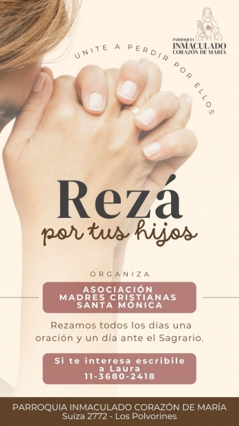 Rez� por tus hijos