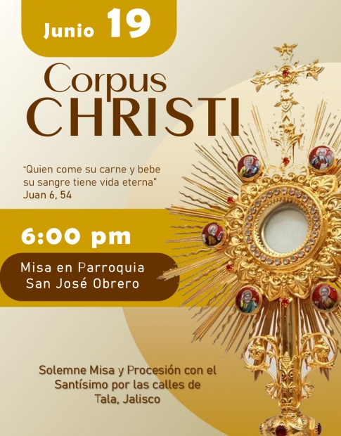 Solemnidad del Corpus Christi