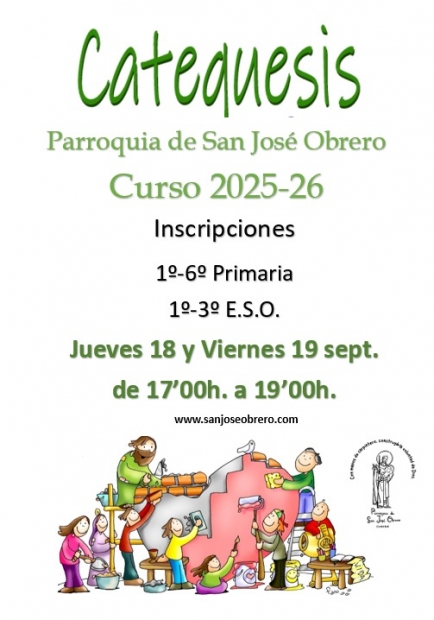 Inscripciones a catequesis