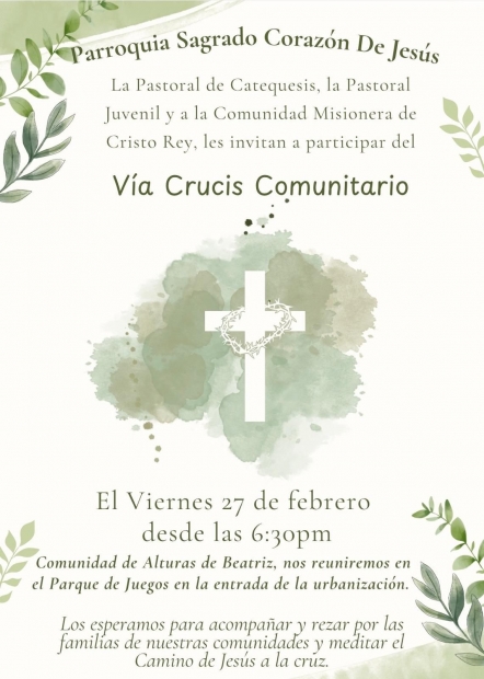 Segundo Viacrucis Parroquial