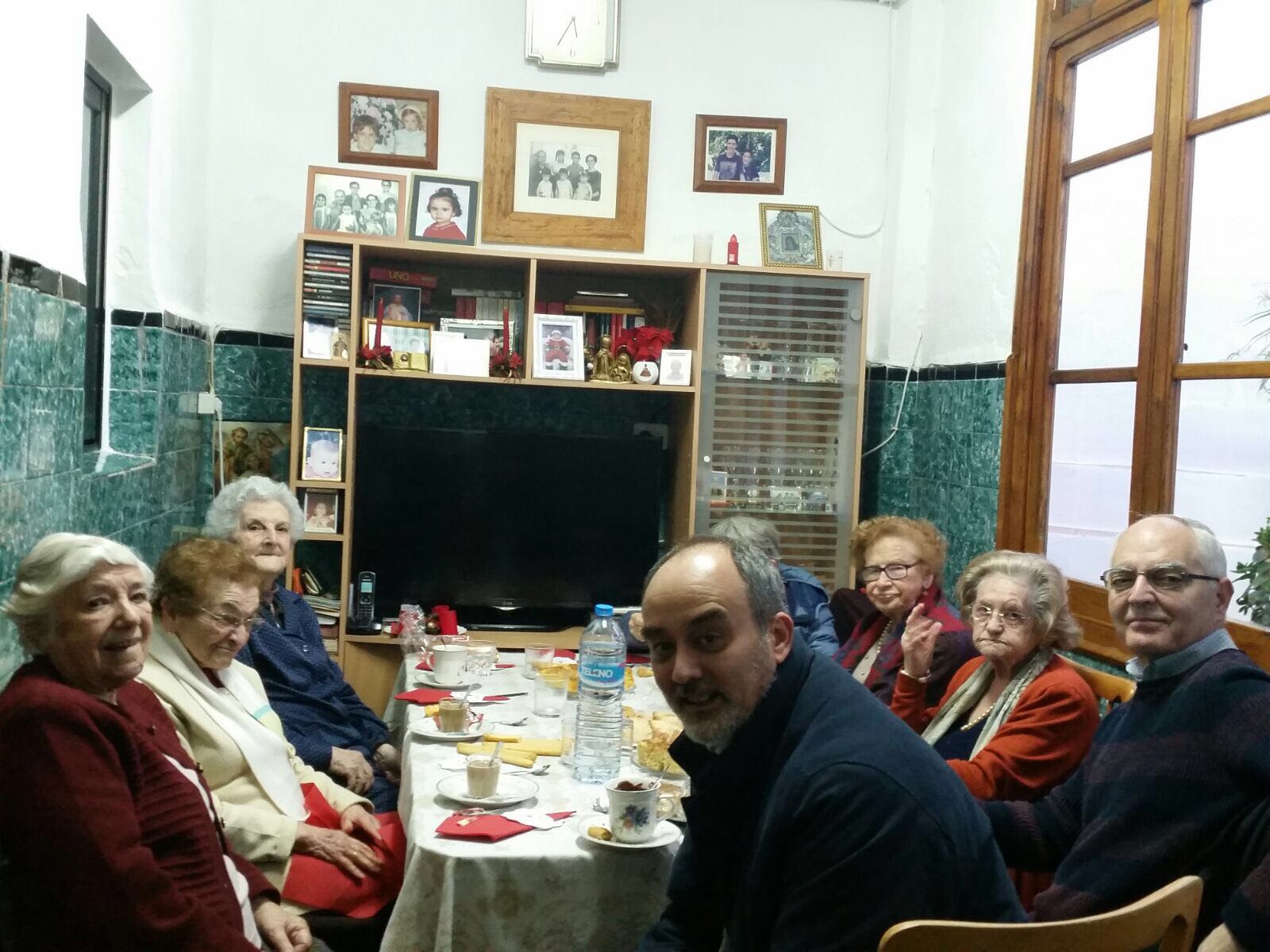 Merienda navide�a para nuestras 