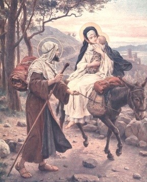 Segundo dolor: la huda a Egipto