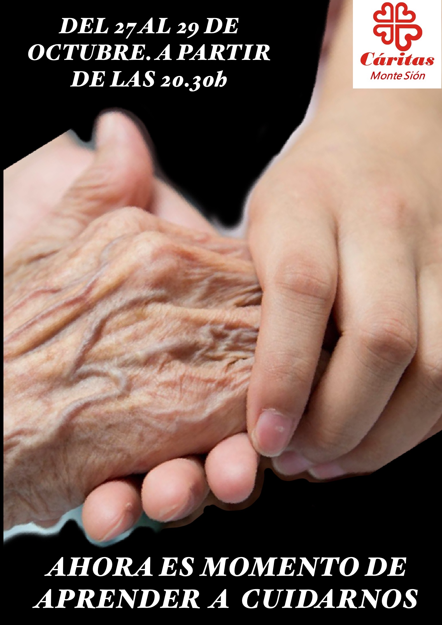 Caritas Monte Sin organiza un cursillo para el cuidado de gente mayor