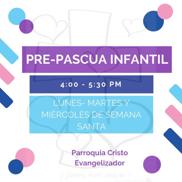 Pre pascua infantil 