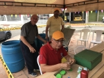 Gustavo, Mauricio y Pedro