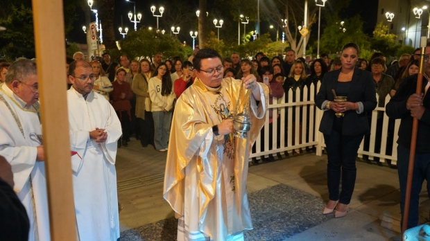 Cuando la fe y el servicio p�blico se encuentran: Parroquia Virgen Medianera y Municipalidad de Cartagena unidas en esta Navidad