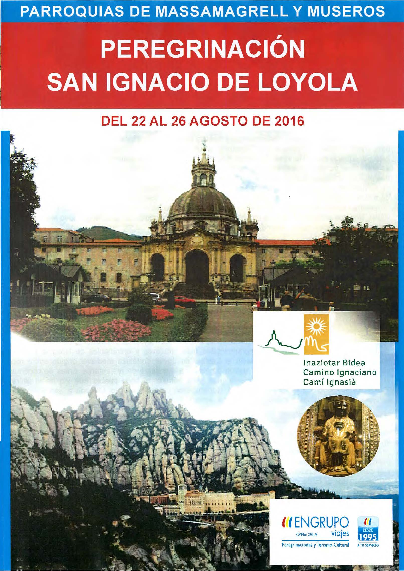PEREGRINACIN IGNACIANA [del 22 al 26 de agosto]