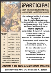 VISITA DE NUESTRA SEORA DE LOS DESAMPARADOS 