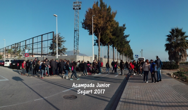 ACAMPADA JUNIOR CAMINAR EN SEGART - 18-19 febrero 2017