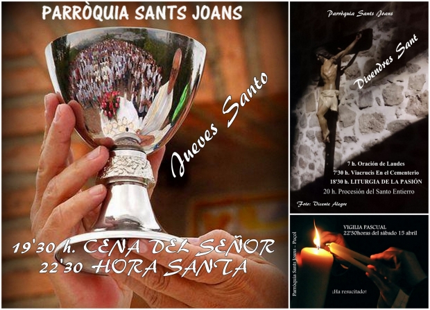 TRIDUO PASCUAL, VEN A CELEBRAR!