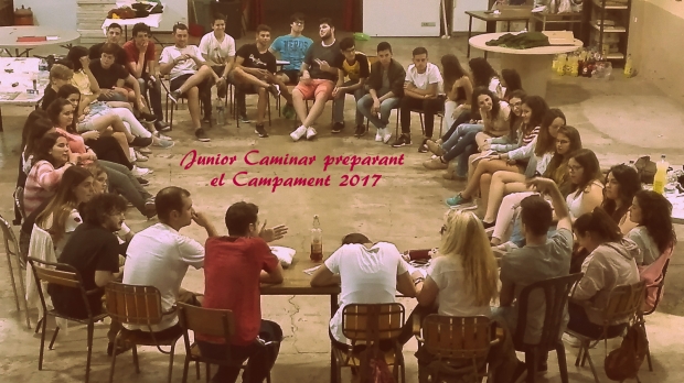 ORGANIZANDO EL CAMPAMENTO 2017 DE JUNIOR CAMINAR