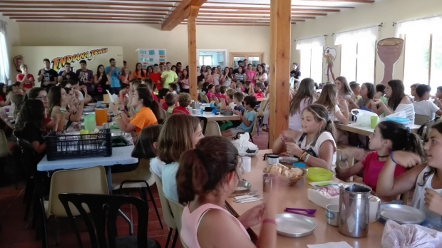 FIN DE SEMANA EN EL CAMPAMENTO JUNIOR CAMINAR