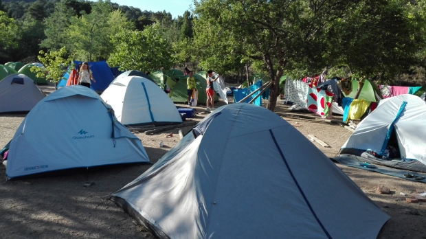 FIN DE SEMANA EN EL CAMPAMENTO JUNIOR CAMINAR