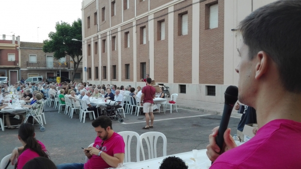 NUESTROS MAYORES CON LA PATRONA