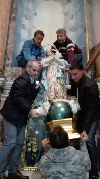 PREPARANDO LA FESTIVIDAD DE LA INMACULADA