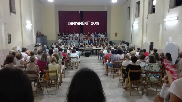ANTESALA DEL CAMPAMENTO JUNIORS 2018